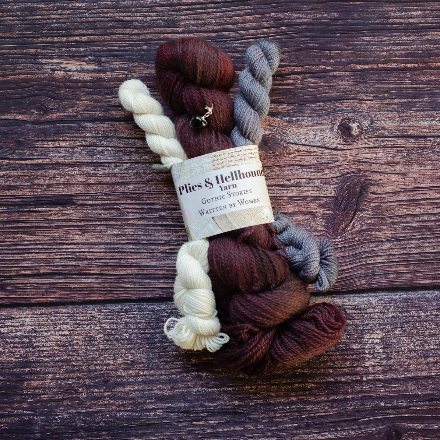 Winter Apples | Gothic Stories Sock Set | Lady Grey