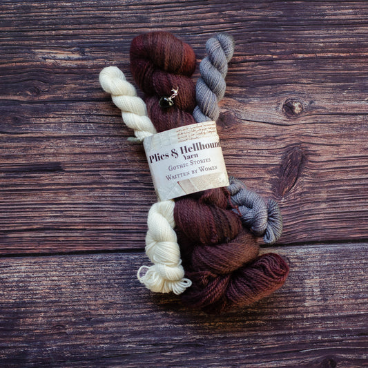 Winter Apples | Gothic Stories Sock Set | Lady Grey
