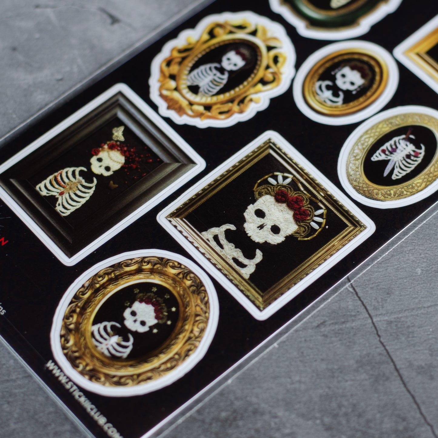 Skeleton Gallery | Stickers