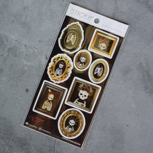 Skeleton Gallery | Stickers